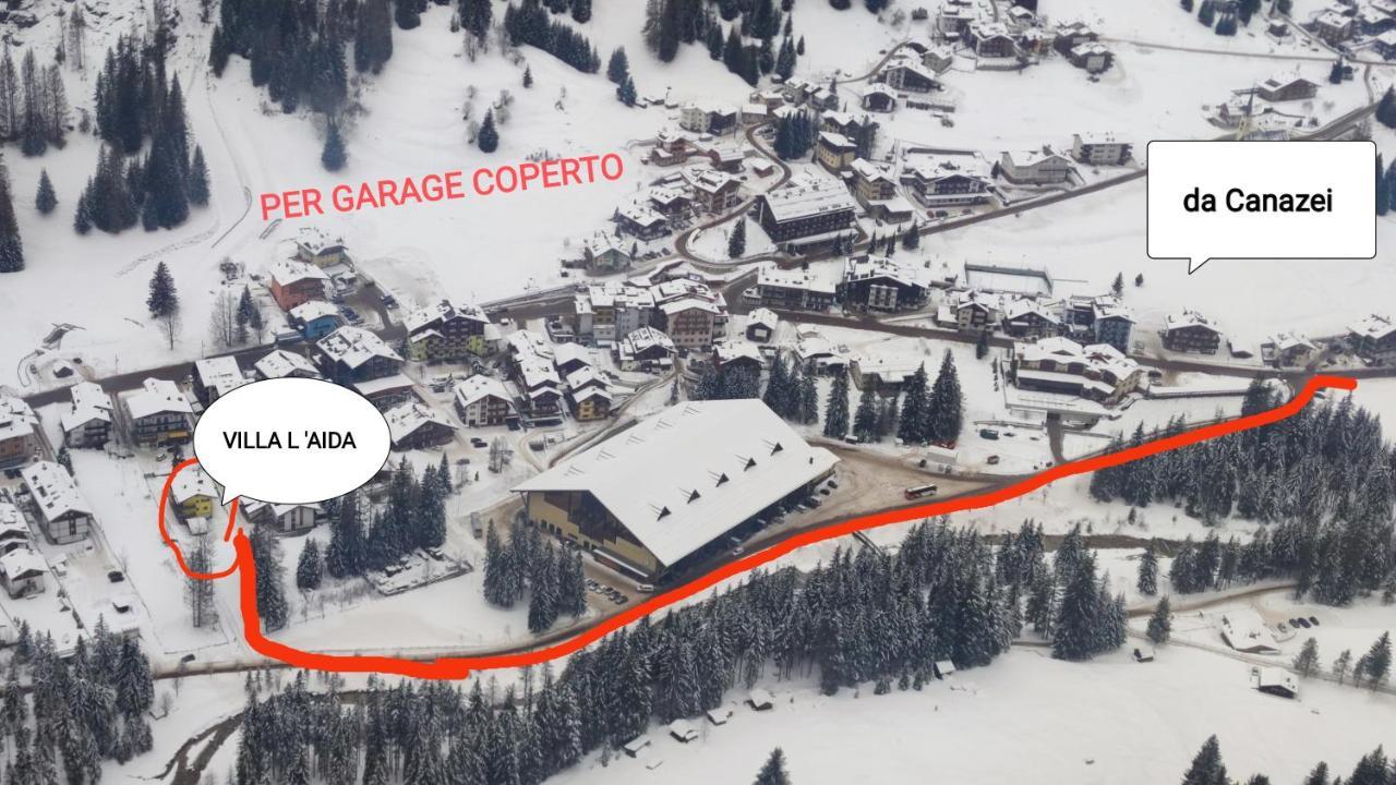 Villa L'Aida Canazei Buitenkant foto